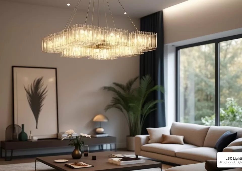 modern chandelier for living room
