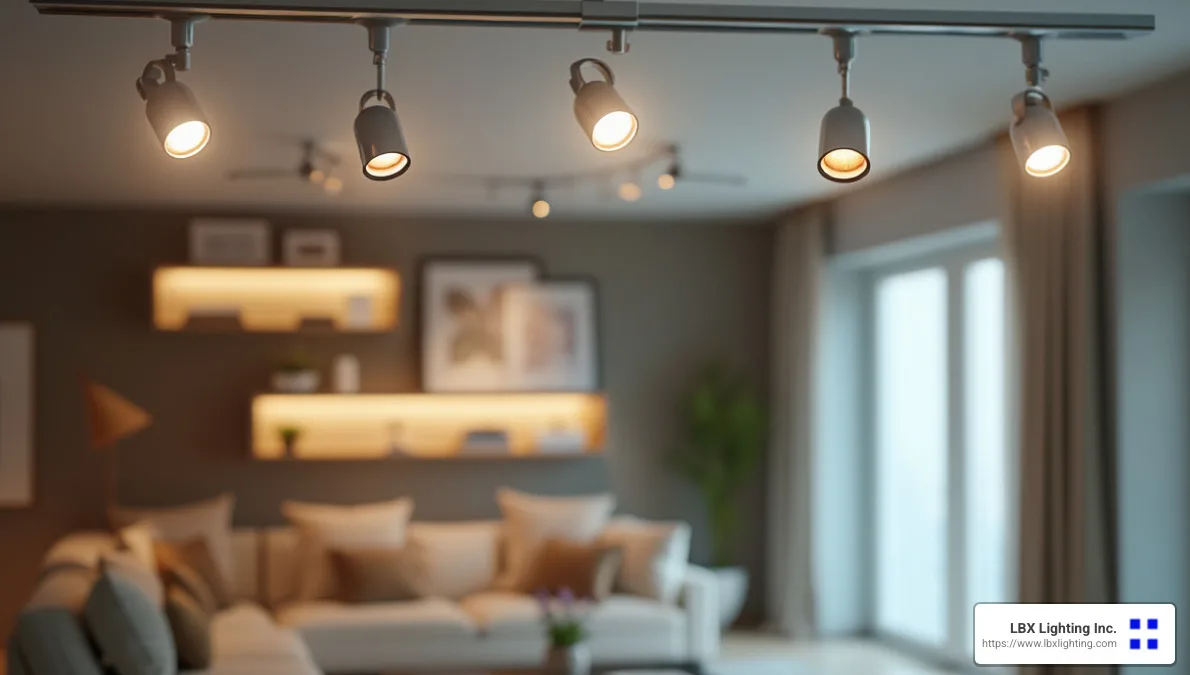 Contemporary track lighting ideas
