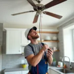 electrician to fix ceiling fan