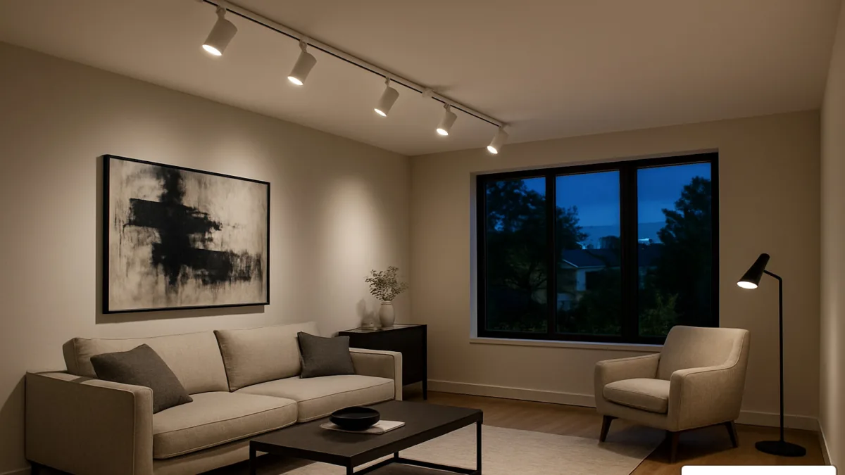 ceiling track lights