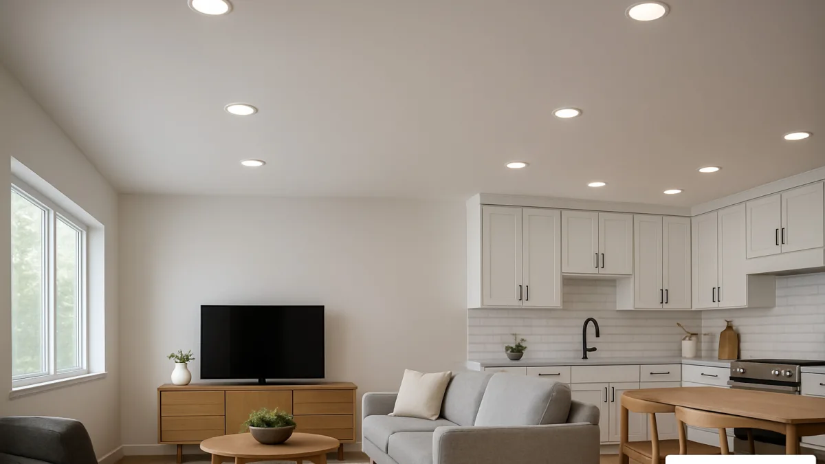 LED recessed lighting fixtures