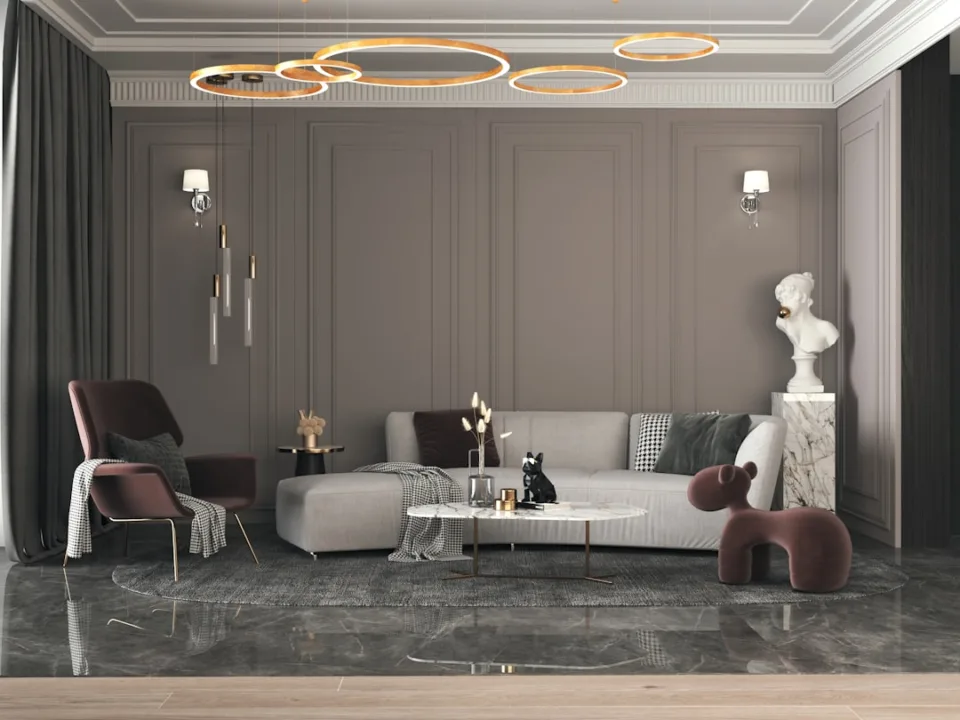 luxury living room lighting