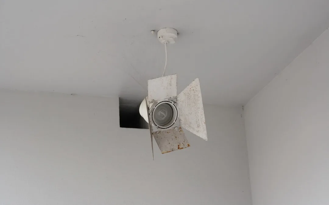 ceiling fan light installation