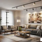 living room track lighting