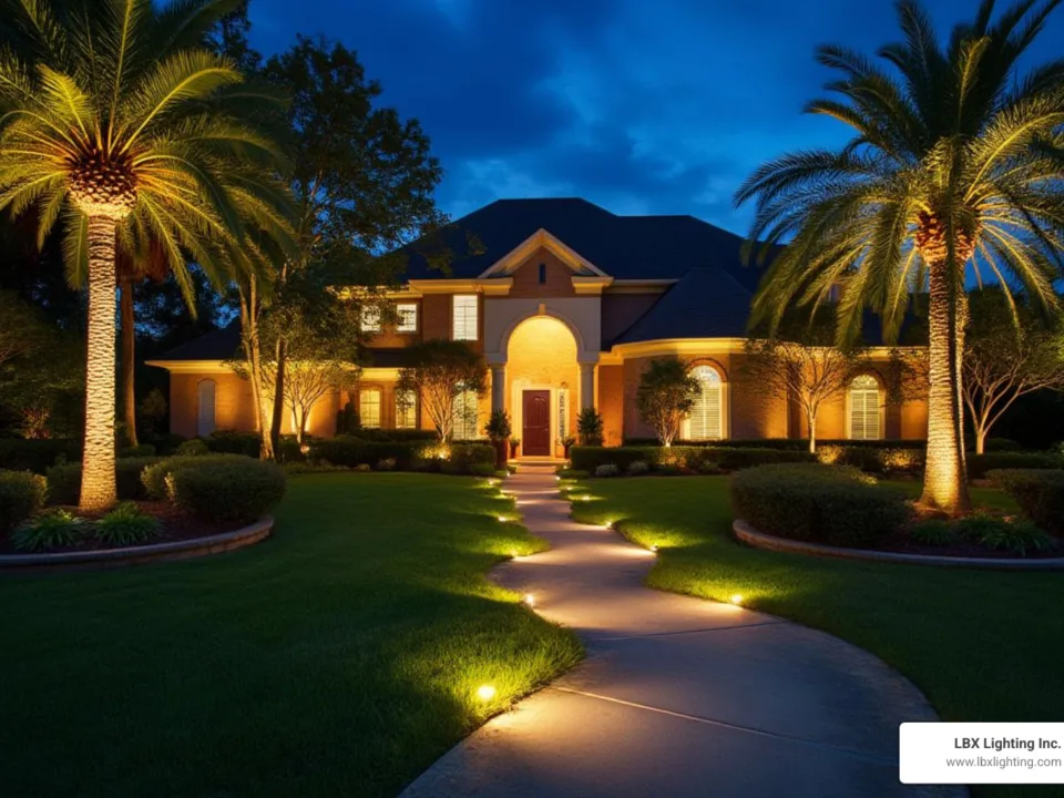 outdoor lighting houston