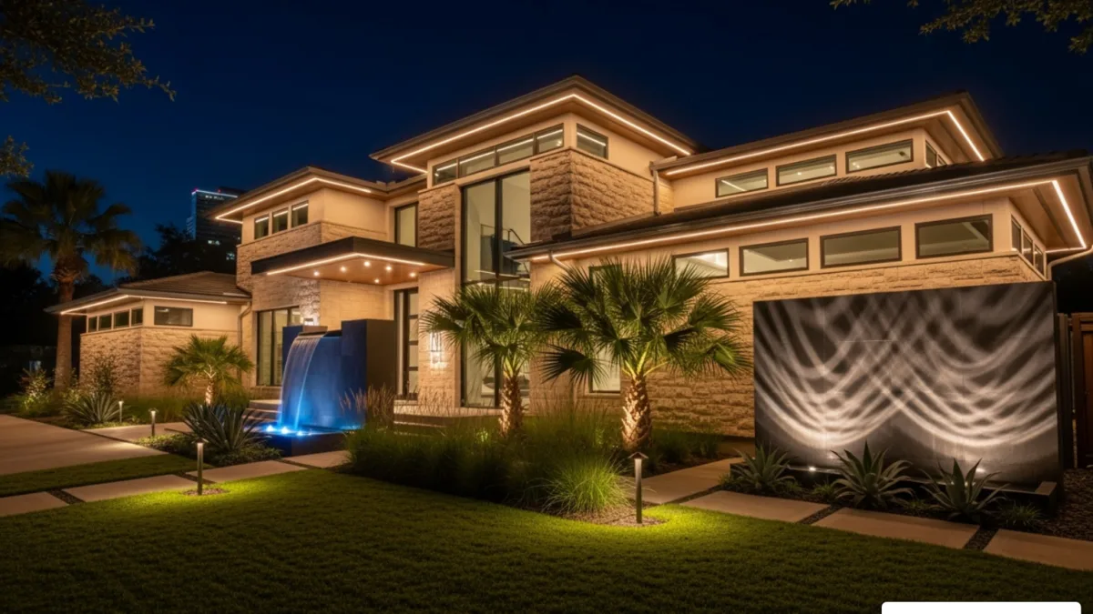 Stand Out After Dark: Unique Outdoor Lighting in Houston 6 unique outdoor lighting houston