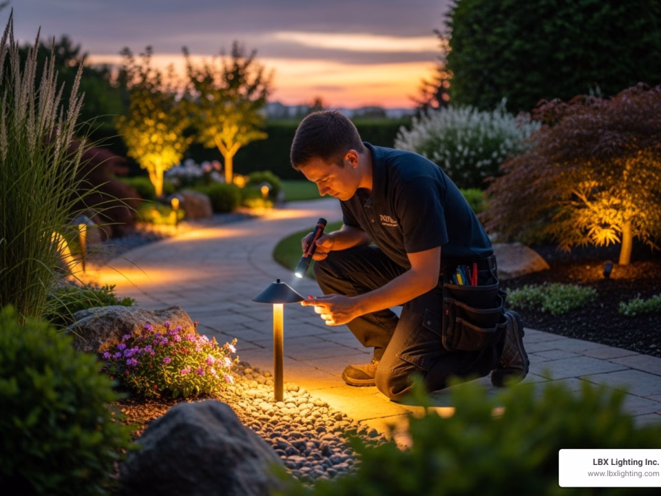 landscape lighting repair houston