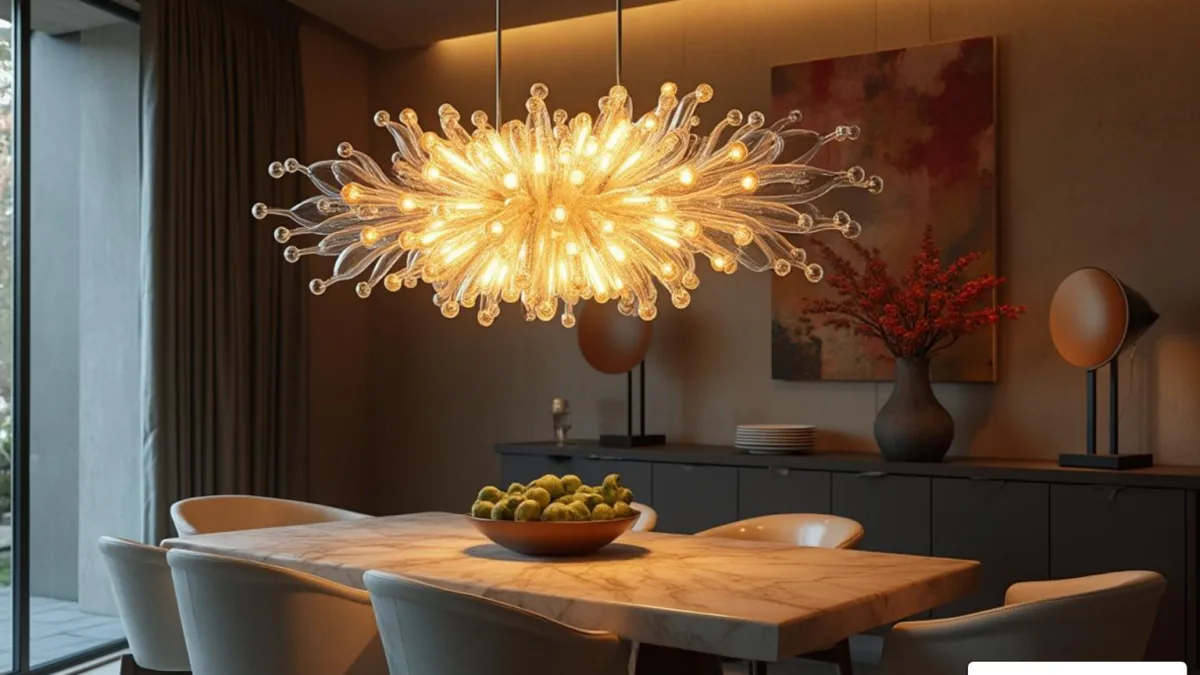 unique dining room lights